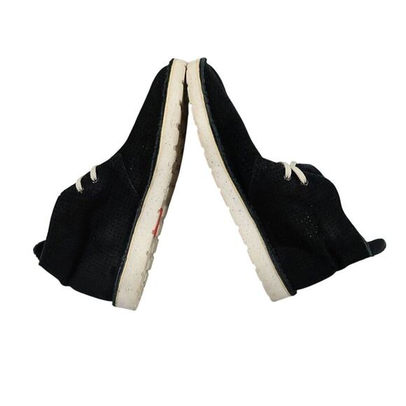 Clarks Shoes Womens 8.5 Desert Boot Chukka Leather Originals Black Mid Sneaker - Picture 11 of 16